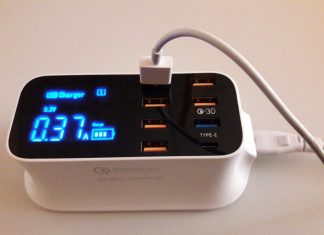 8 Ports Quick Charge 3.0 Led Display USB Charger Review